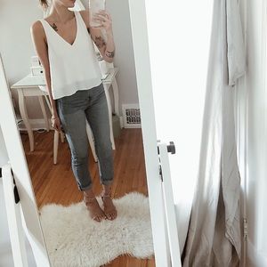 Aritzia- Tie Back Blouse